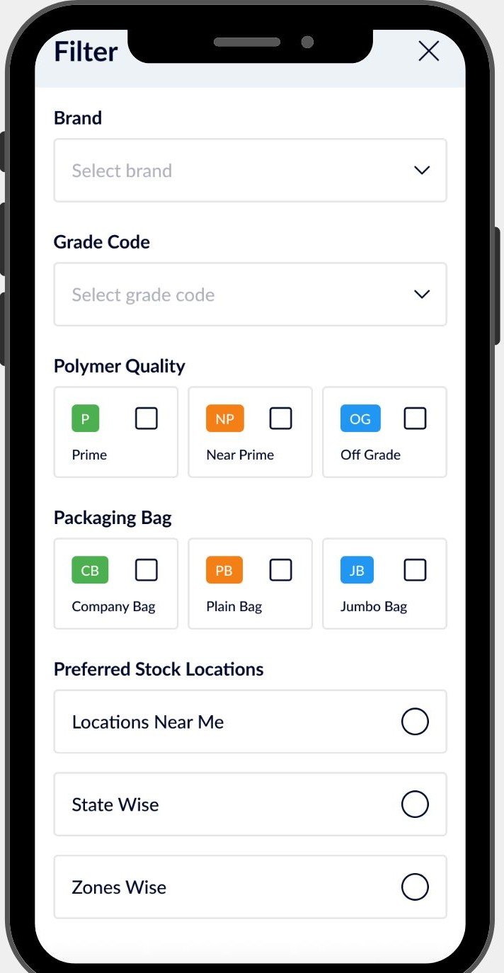 BSB Logistic App dashboard