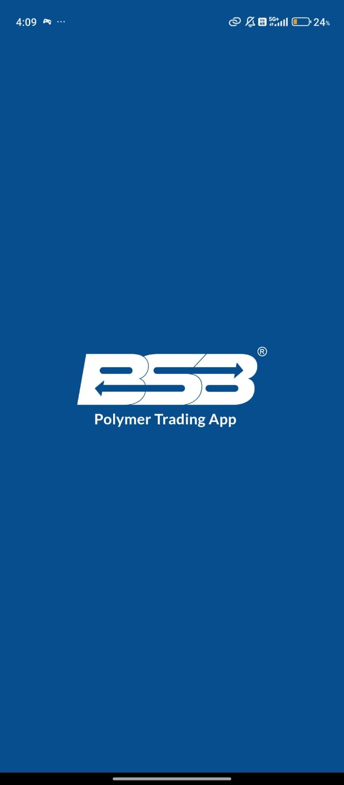 BSB Buyer App splash screen