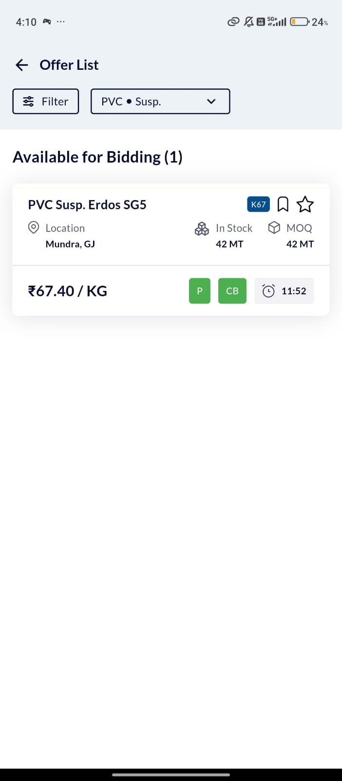 BSB Buyer App order tracking